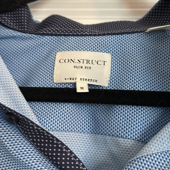 NWT Men’s Con.Struct Dress Shirt - Picture 3 of 4